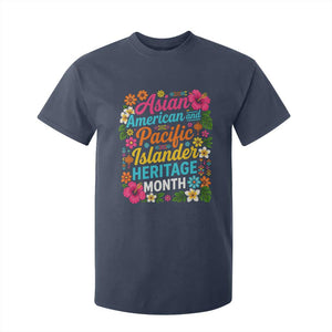 AAPI Asian American and Pacific Islander Heritage Month T Shirt For Kid TS11 Navy Print Your Wear