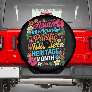 AAPI Asian American and Pacific Islander Heritage Month Spare Tire Cover TS11 Black Print Your Wear