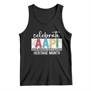 Celebrate AAPI Heritage Month Tank Top Asian American and Pacific Islander Countries TS11 Black Print Your Wear