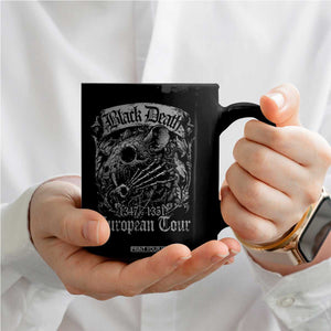 Black Death European Tour Coffee Mug Plague Rat Medieval History Gothic TS11 Print Your Wear