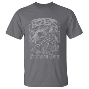 Black Death European Tour T Shirt Plague Rat Medieval History Gothic TS11 Charcoal Print Your Wear