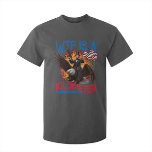 WTF Is A Kilometer Abraham Lincoln T Shirt For Kid Funny USA Patriotic 4th of July
