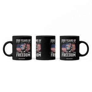 Abraham Lincoln 250 Years Of Freedom Coffee Mug 1776 2026 4th of July