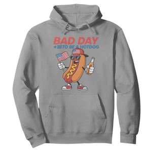 Bad Day To Be A Hot Dog Hoodie Funny BBQ Grilling 4th of July