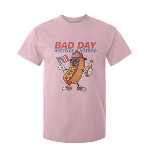 Bad Day To Be A Hot Dog T Shirt For Kid Funny BBQ Grilling 4th of July