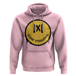 Funny Math Teacher Hoodie Stay Positive Back To School Absolute Value TS11 Light Pink Print Your Wear