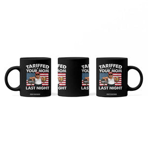 Funny Trump Beer Tariffed Your Mom Last Night Coffee Mug American Flag TS11 Print Your Wear