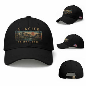 Glacier National Park Baseball Cap Montana Wildlife Nature Lover
