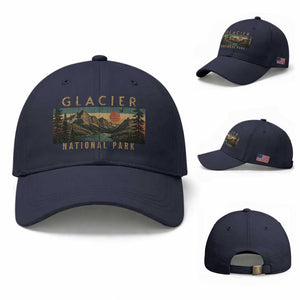 Glacier National Park Baseball Cap Montana Wildlife Nature Lover