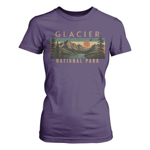 Glacier National Park T Shirt For Women Montana Wildlife Nature Lover