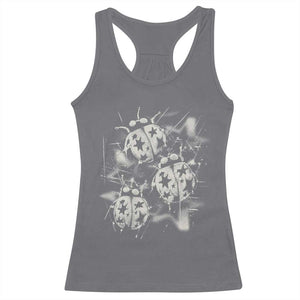 Ladybug Y2k Grunge 2000s Alt 90s Vintage Star Dots Teen Racerback Tank Top