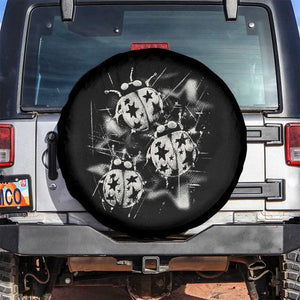 Ladybug Y2k Grunge 2000s Alt 90s Vintage Star Dots Teen Spare Tire Cover