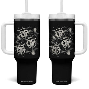Ladybug Y2k Grunge 2000s Alt 90s Vintage Star Dots Teen Tumbler With Handle