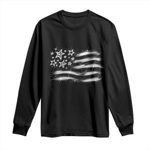 Y2k American Flag 90s 2000s Grunge Vintage Graphic Long Sleeve Shirt