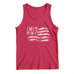 Y2k American Flag 90s 2000s Grunge Vintage Graphic Tank Top