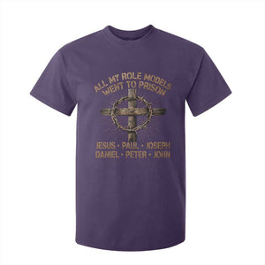 All My Role Models Went To Prison Jesus T Shirt For Kid Funny Christian Paul Joseph Daniel Peter John