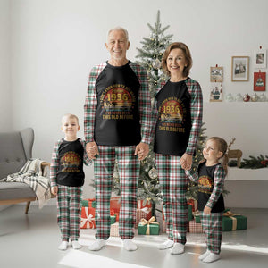 90th Birthday Vintage 1936 Plaid Pajama Set I Dont Know How To Act My Age Ive Never Been This Old Before