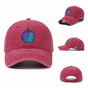 Suicide Prevention Awareness Washed Cotton Baseball Cap No Story Should End Too Soon Butterfly Clock