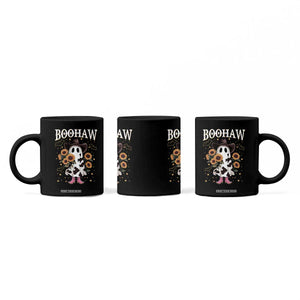 Funny Boohaw Halloween Western Cowboy Ghost Coffee Mug TS11 Print Your Wear
