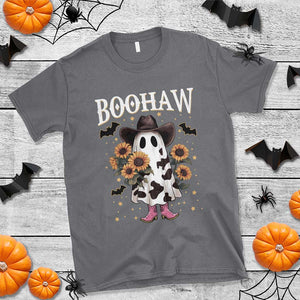 Funny Boohaw Halloween Western Cowboy Ghost T Shirt TS11 Charcoal Print Your Wear