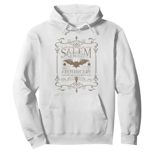 Halloween Salem Witch Hoodie Salem Medicines Apothecary Potions Tonics Elixirs TS11 White Print Your Wear