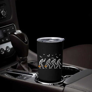 Funny Halloween Bigfoot Tumbler Cup Skeleton Sasquatch Jack O Lantern TS11 Print Your Wear