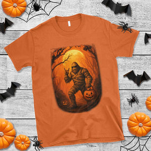 Funny Halloween Bigfoot Scary Spooky Cryptid Sasquatch T Shirt TS11 Orange Print Your Wear