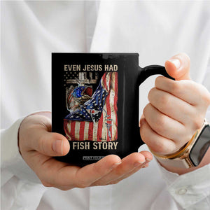 Funny Even Jesus Had A Fish Story Coffee Mug Fisherman Christian Fishing TS11 Print Your Wear