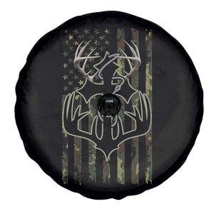 Faith Fishing Hunting Camo US Flag Cross With Hook Christian Spare Tire Cover TS11 Print Your Wear