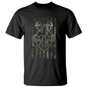 Faith Fishing Hunting Camo US Flag Cross With Hook Christian T Shirt TS11 Black Print Your Wear