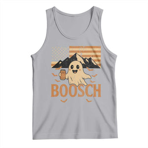 Funny Ghost Boosch Beer Halloween Tank Top Vintage American Flag TS11 Athletic Heather Print Your Wear