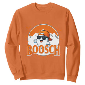 Funny Ghost Boosch Beer Halloween Sweatshirt Mountain Bat TS11 Orange Print Your Wear