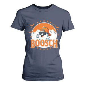 Funny Ghost Boosch Beer Halloween T Shirt For Women Mountain Bat TS11 Navy Print Your Wear