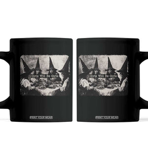 Funny Witch Girls Will Be Girls Coffee Mug Feminist Halloween TS11 Black Print Your Wear