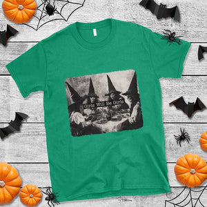 Funny Witch Girls Will Be Girls T Shirt Feminist Halloween TS11 Irish Green Print Your Wear