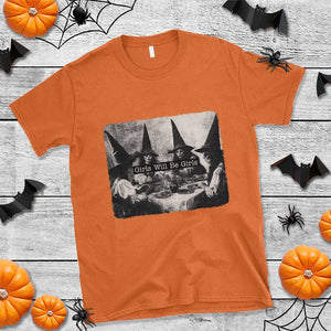 Funny Witch Girls Will Be Girls T Shirt Feminist Halloween TS11 Orange Print Your Wear