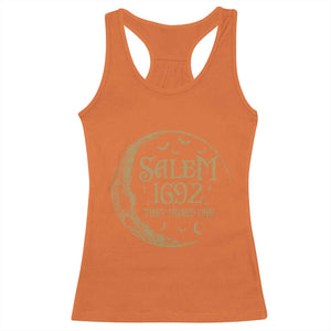 Salem 1692 They Missed One Racerback Tank Top Halloween Feminist Witch Trials TS11 Orange Print Your Wear