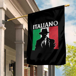 Italiano Italian Mafia Sicilian Gangster Italy Flag Garden Flag TS11 Print Your Wear
