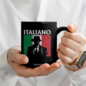 Italiano Italian Mafia Sicilian Gangster Italy Flag Coffee Mug TS11 Print Your Wear