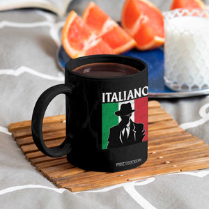 Italiano Italian Mafia Sicilian Gangster Italy Flag Coffee Mug TS11 Print Your Wear