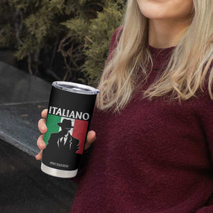 Italiano Italian Mafia Sicilian Gangster Italy Flag Tumbler Cup TS11 Print Your Wear