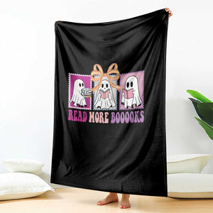 Halloween Teacher Throw Blanket Read More Boooooks Cute Ghost Reading Books TS11 Print Your Wear