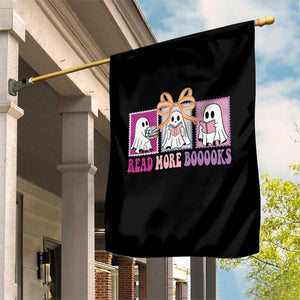 Halloween Teacher Garden Flag Read More Boooooks Cute Ghost Reading Books TS11 Print Your Wear
