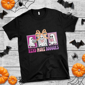 Halloween Teacher T Shirt Read More Boooooks Cute Ghost Reading Books TS11 Black Print Your Wear