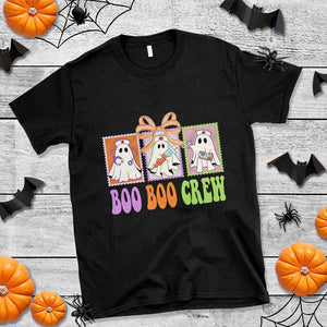 Halloween Nurse T Shirt Boo Boo Crew Cute Spooky Ghost TS11 Black Print Your Wear