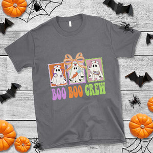 Halloween Nurse T Shirt Boo Boo Crew Cute Spooky Ghost TS11 Charcoal Print Your Wear