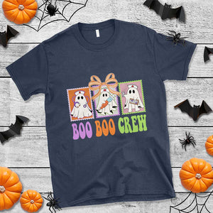 Halloween Nurse T Shirt Boo Boo Crew Cute Spooky Ghost TS11 Navy Print Your Wear