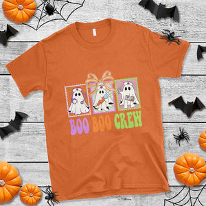 Halloween Nurse T Shirt Boo Boo Crew Cute Spooky Ghost TS11 Orange Print Your Wear