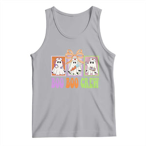 Halloween Nurse Tank Top Boo Boo Crew Cute Spooky Ghost TS11 Athletic Heather Print Your Wear