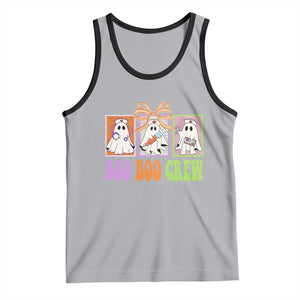 Halloween Nurse Tank Top Boo Boo Crew Cute Spooky Ghost TS11 Athletic Heather Black Print Your Wear